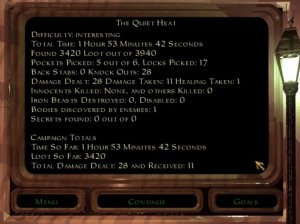 stats - Quiet Heat